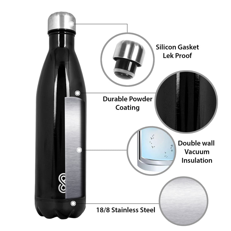 Water Bottle 25 Oz Stainless Steel| 750 ML