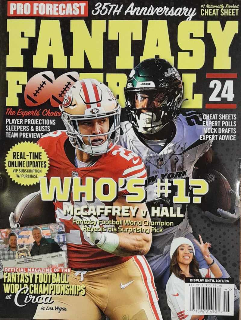 Fantasy Football Magazine Pro Forecast | Magazine Cafe Store USA