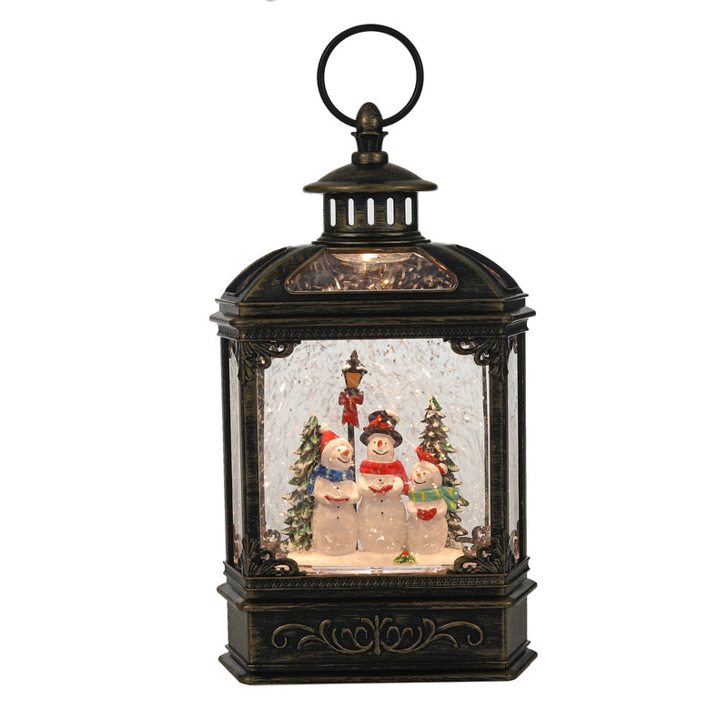 SINT Christmas Vintage Snow Globe Lantern