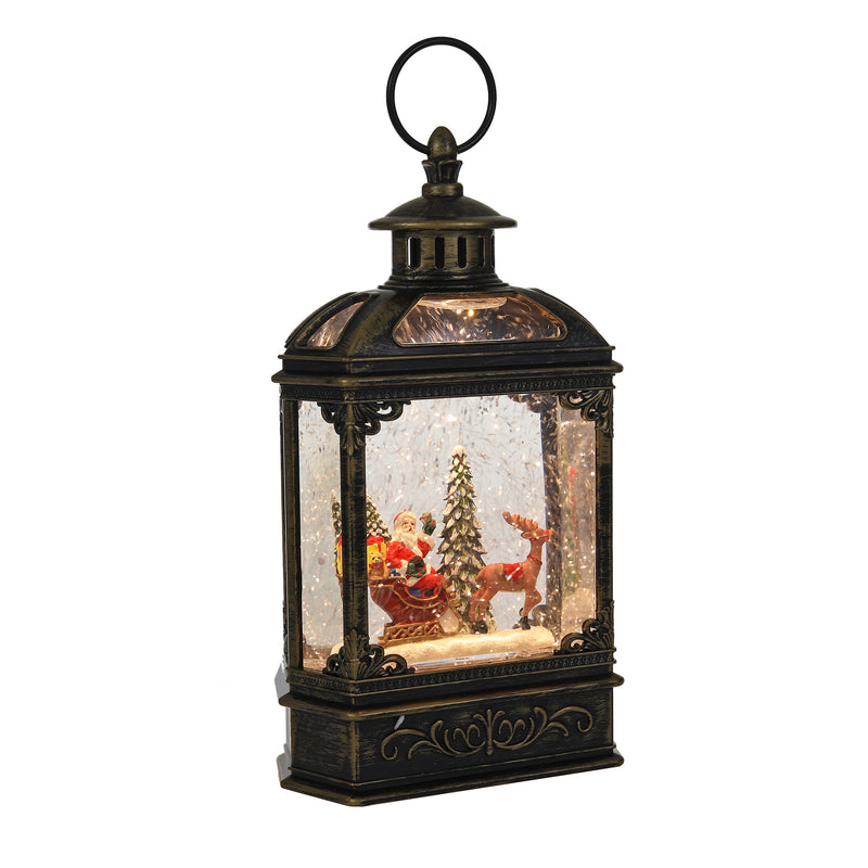 SINT Christmas Vintage Snow Globe Lantern