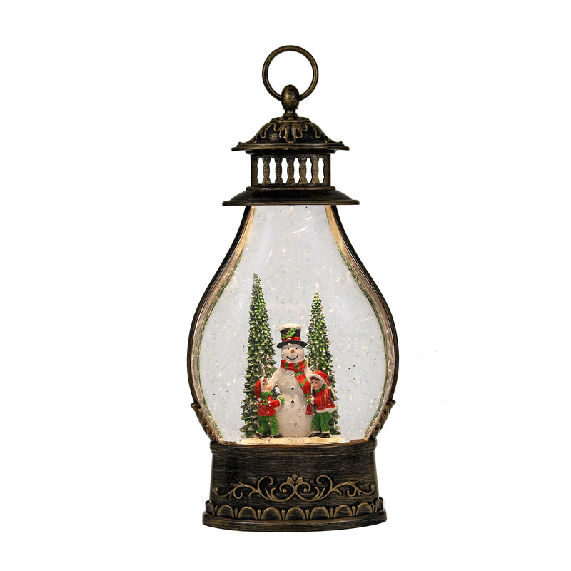 Christmas Musical Snow Globe Spinning Water Glittering Lantern