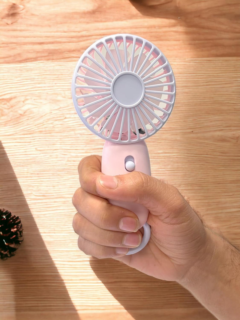 Mini Handheld Portable USB Rechargeable Fan