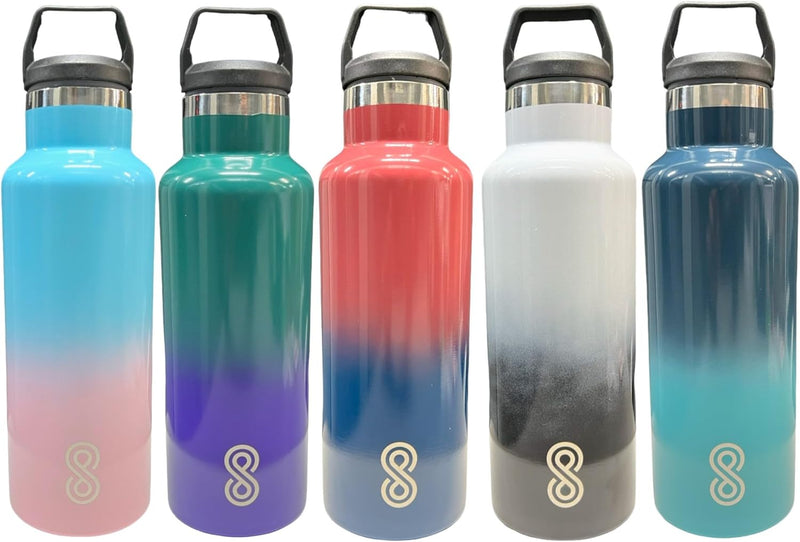 Water Bottle - 17 Oz, Leak Proof - Stainless Steel