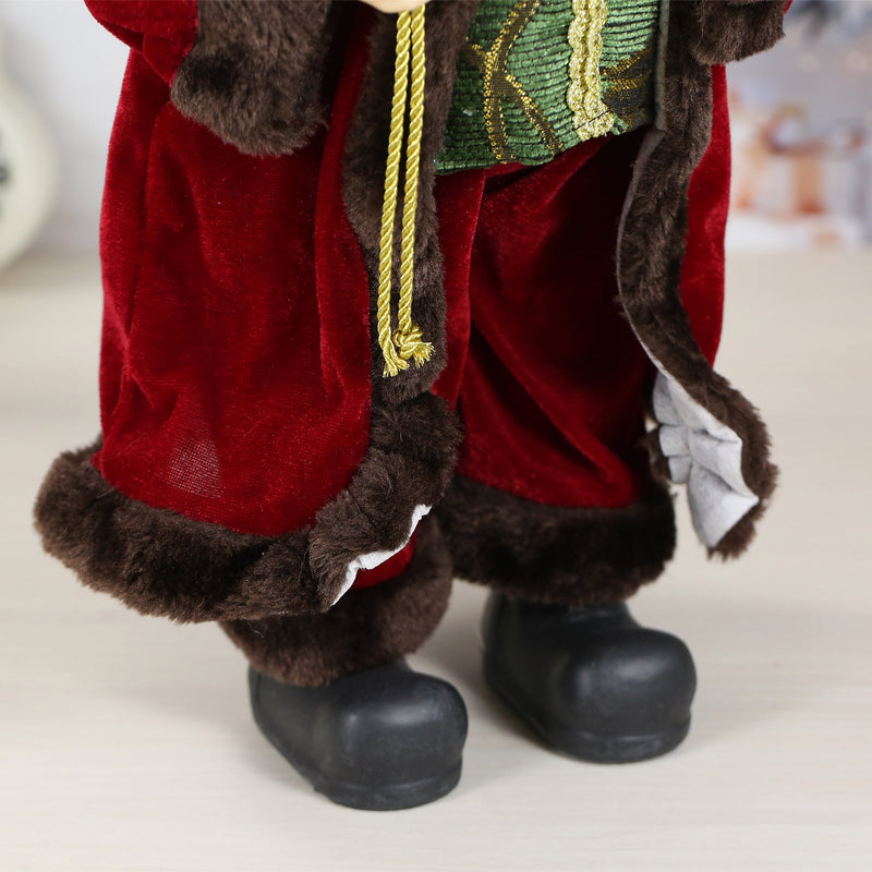 18 Inch Christmas Standing Santa Claus Doll Statue Figurine Ornament