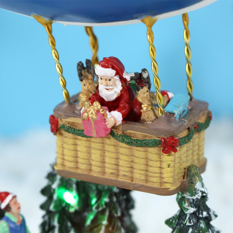 Santa Claus Musical Lighted Christmas Ornament for Home Decoration