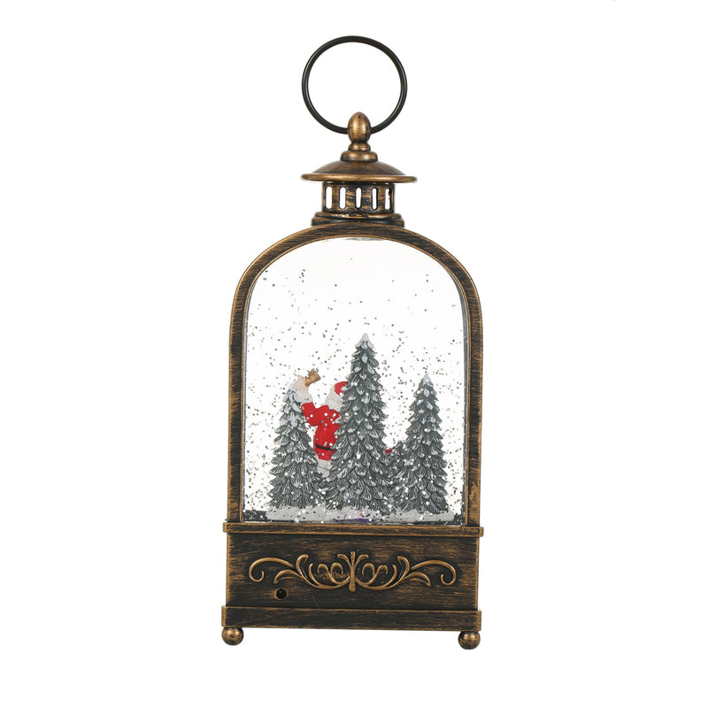 SINT Christmas Vintage Snow Globe Lantern