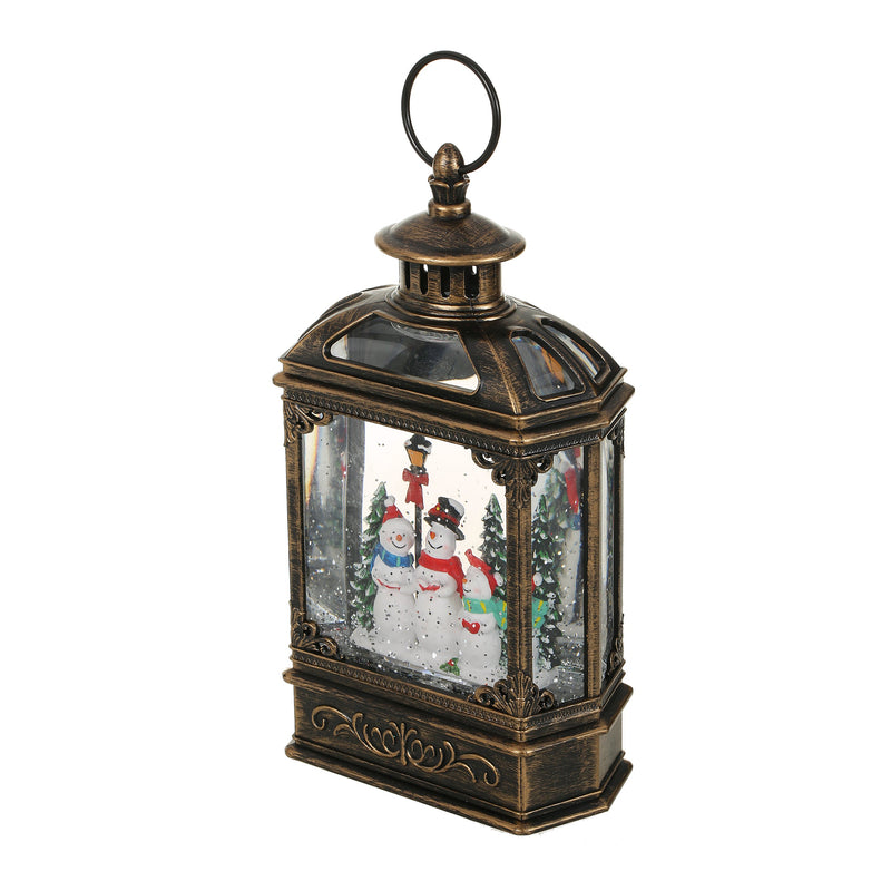 SINT Christmas Vintage Snow Globe Lantern