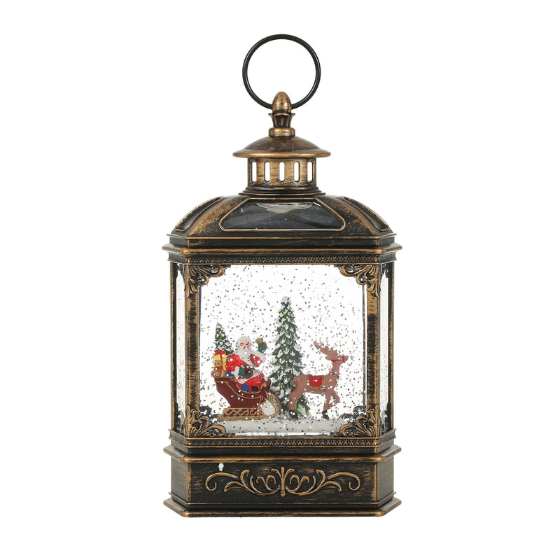 SINT Christmas Vintage Snow Globe Lantern