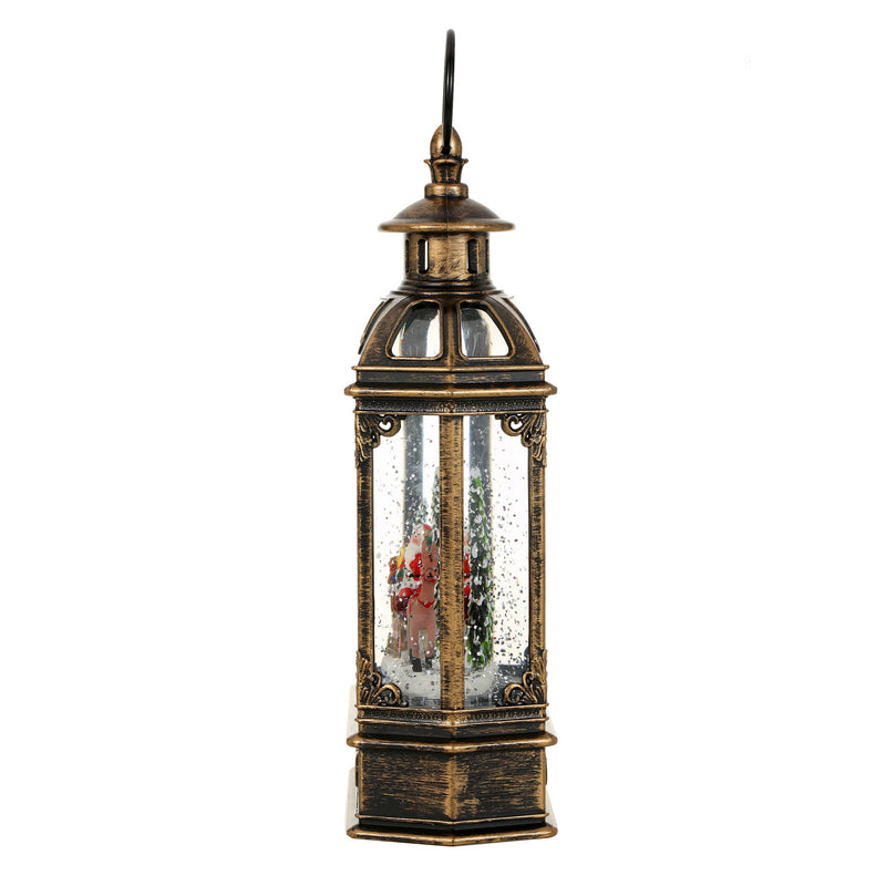 SINT Christmas Vintage Snow Globe Lantern