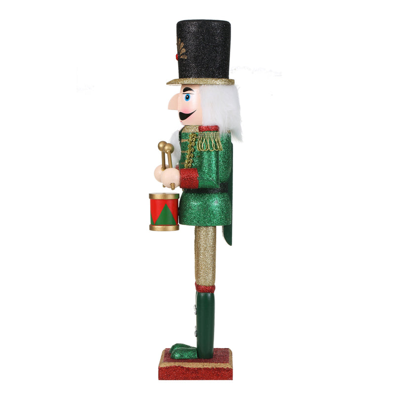 SINT 15 Inch Traditional Wooden Nutcracker for Christmas Decorations