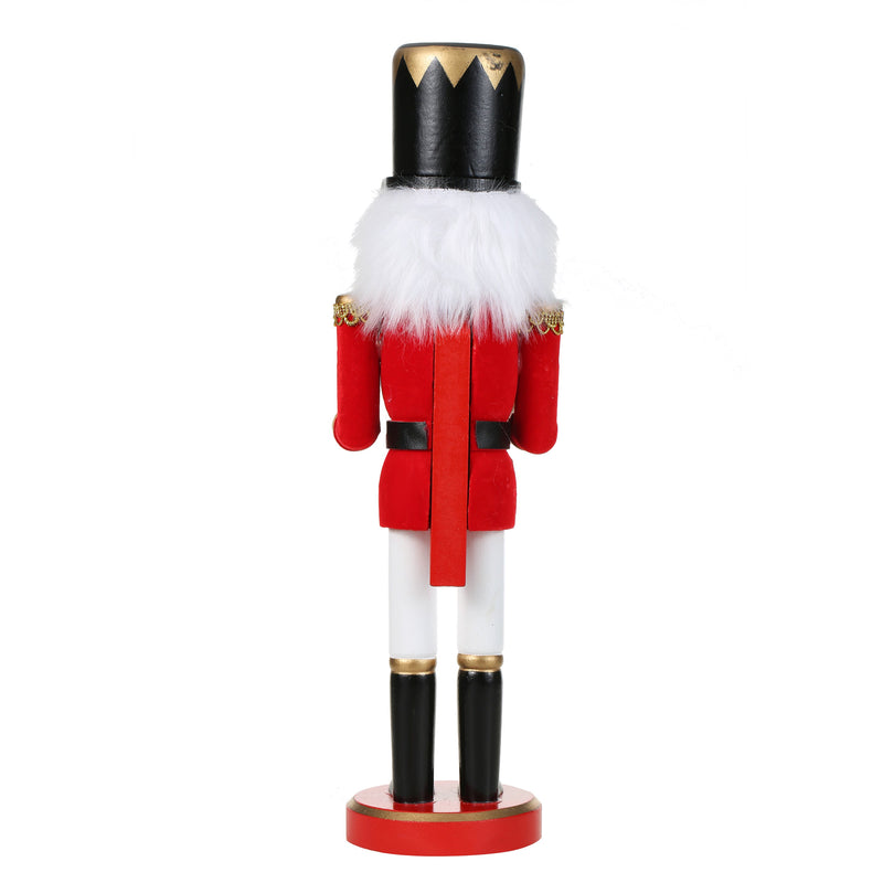 SINT 15 Inch Traditional Wooden Nutcracker for Christmas Decorations