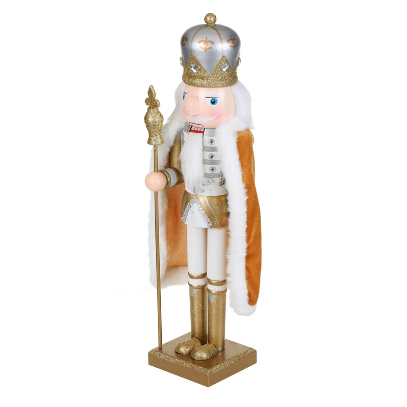 SINT 15 Inch Traditional Wooden Nutcracker for Christmas Decorations