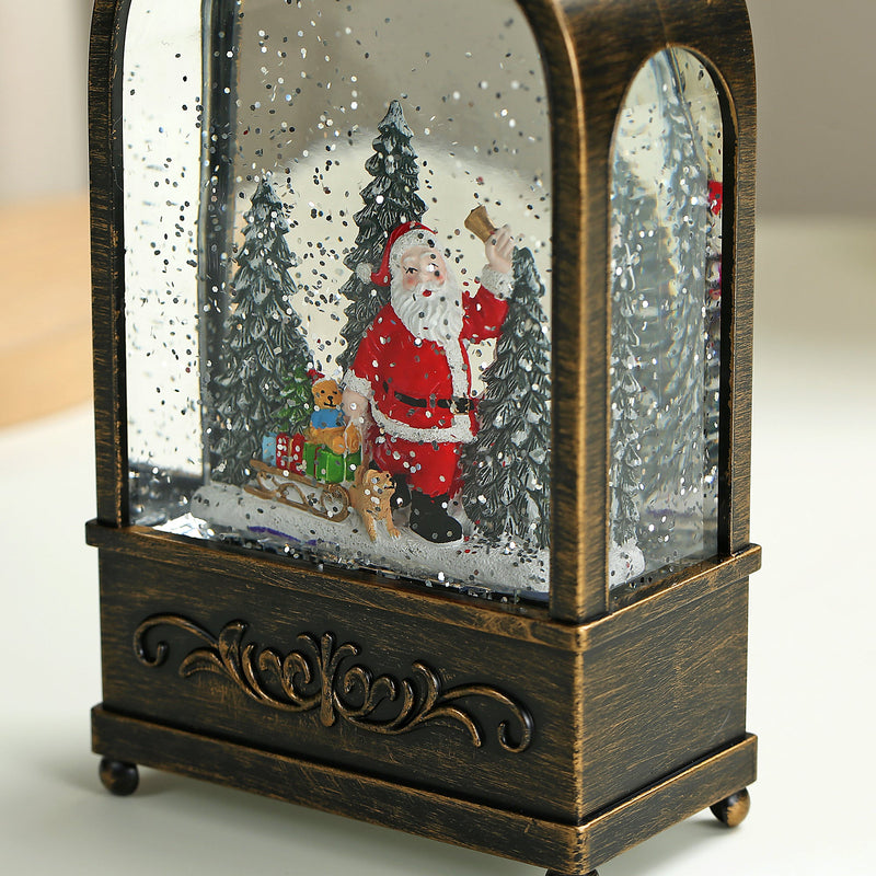 SINT Christmas Vintage Snow Globe Lantern