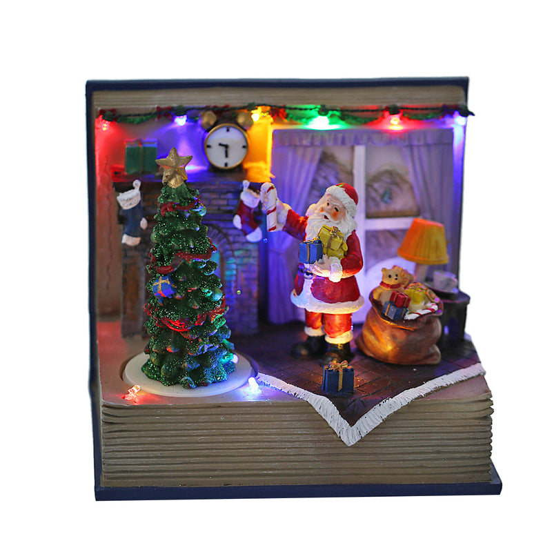 Santa Claus Musical Lighted Christmas Ornament for Home Decoration