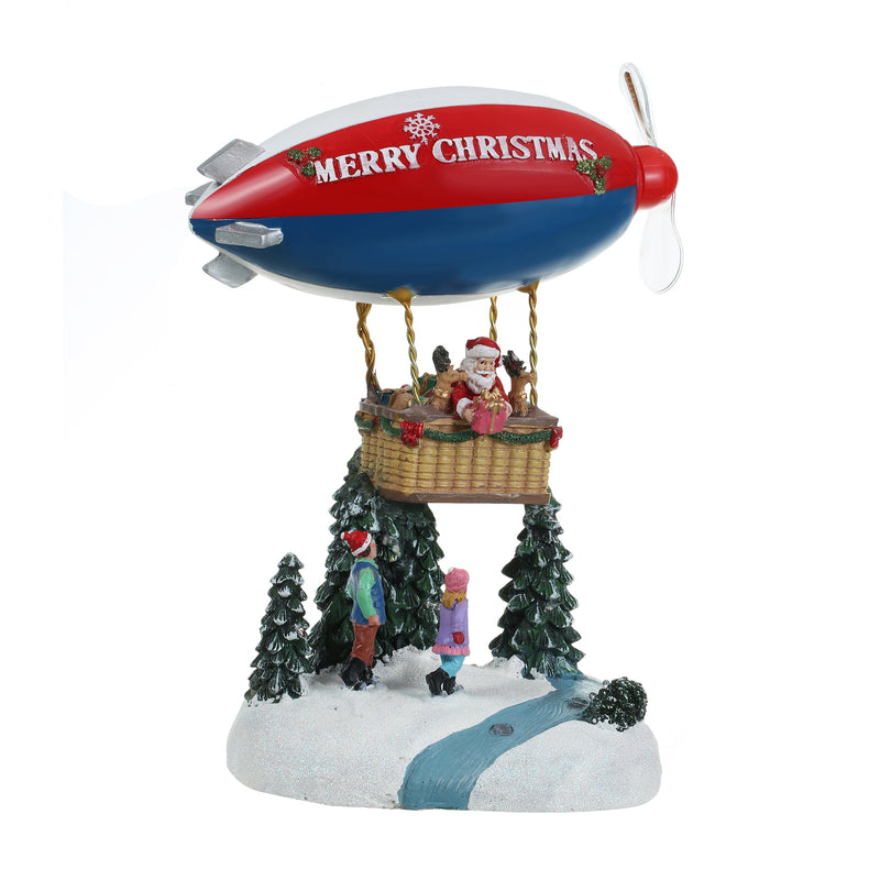 Santa Claus Musical Lighted Christmas Ornament for Home Decoration