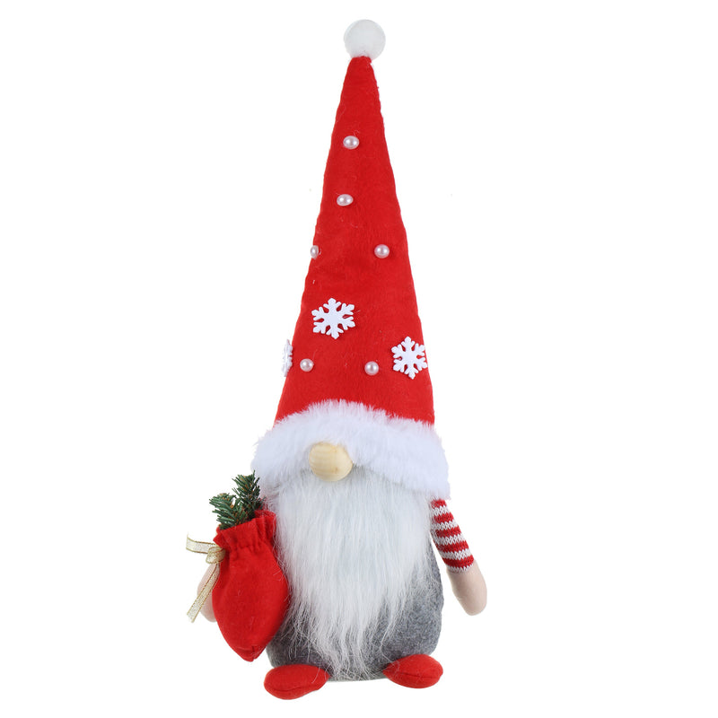 Christmas Gnome Handmade Scandinavian Tomte for Home Decorations (Set of 2)