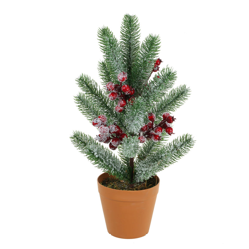 19 Inch Premium Artificial Small Chritsmas Tree with Light for Home Decoration