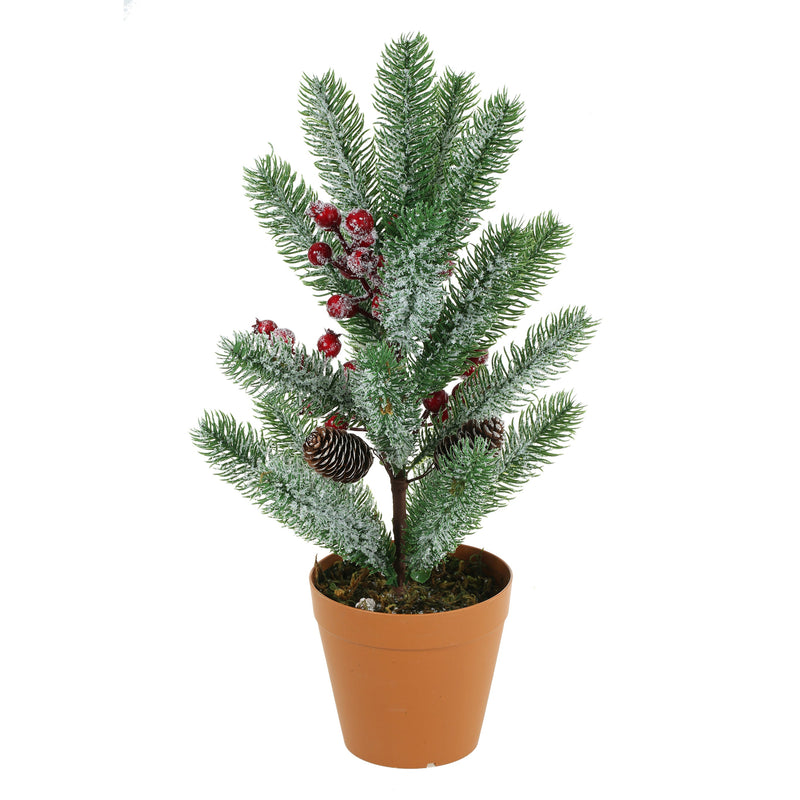 19 Inch Premium Artificial Small Chritsmas Tree with Light for Home Decoration