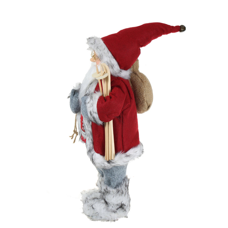 18 Inch Christmas Standing Santa Claus Doll Statue Figurine Ornament