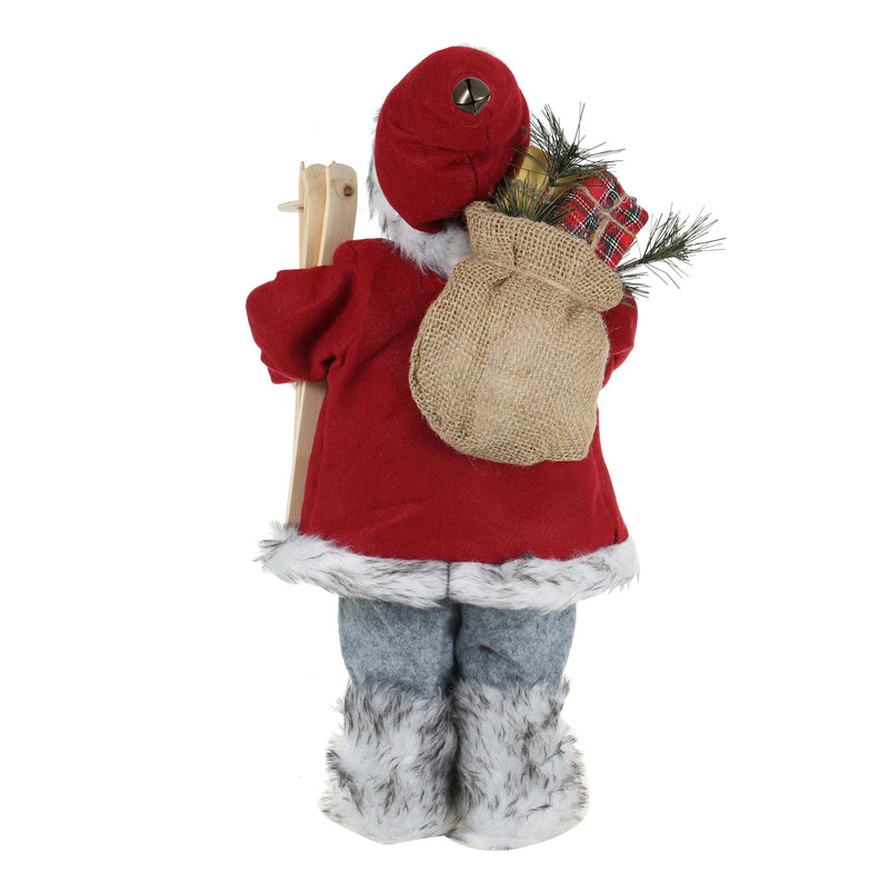 18 Inch Christmas Standing Santa Claus Doll Statue Figurine Ornament