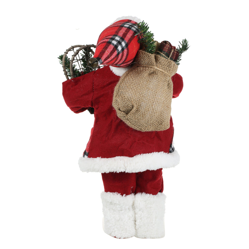 18 Inch Christmas Standing Santa Claus Doll Statue Figurine Ornament