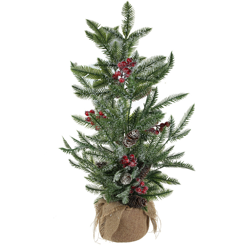 30 Inch Premium Artificial Small Chritsmas Tree with Light for Home Decoration