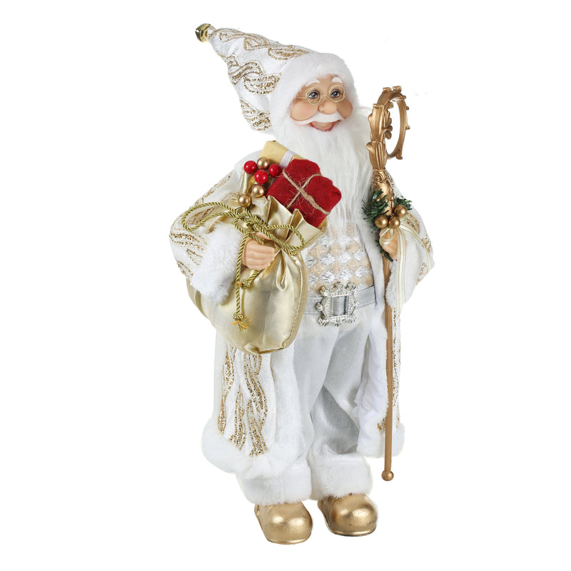 18 Inch Christmas Standing Santa Claus Doll Statue Figurine Ornament