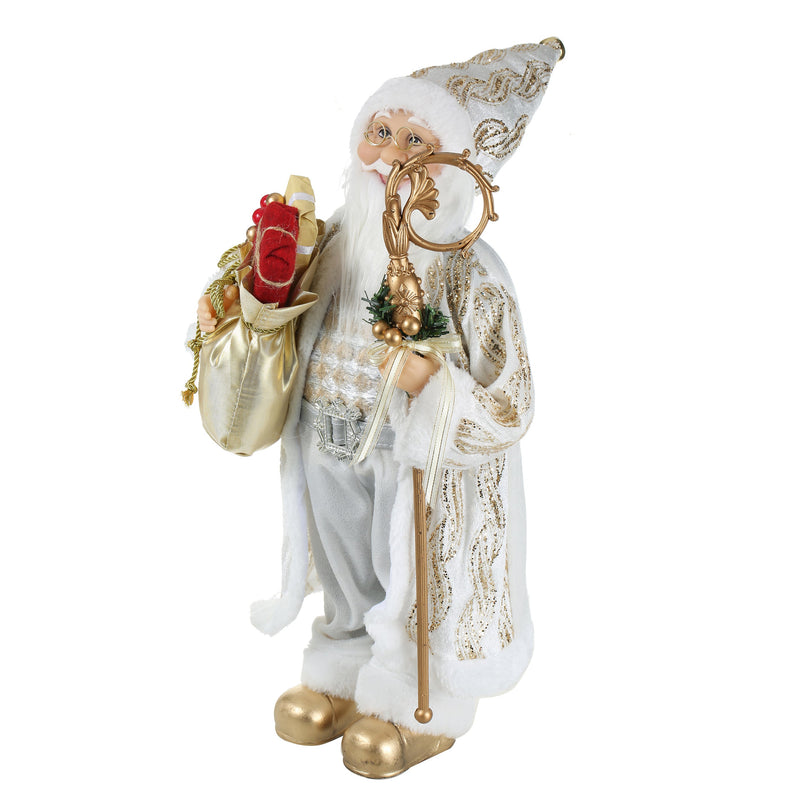 18 Inch Christmas Standing Santa Claus Doll Statue Figurine Ornament