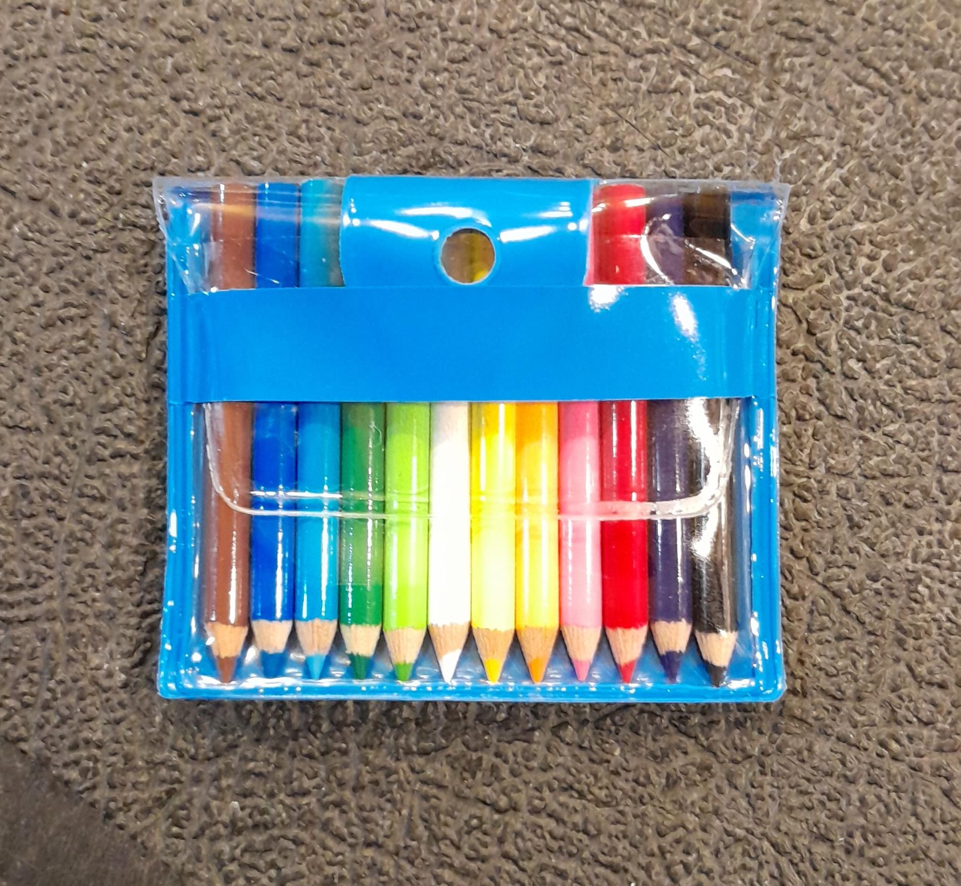 Mini Colored Pencils in Pouch P.O.P. Display
