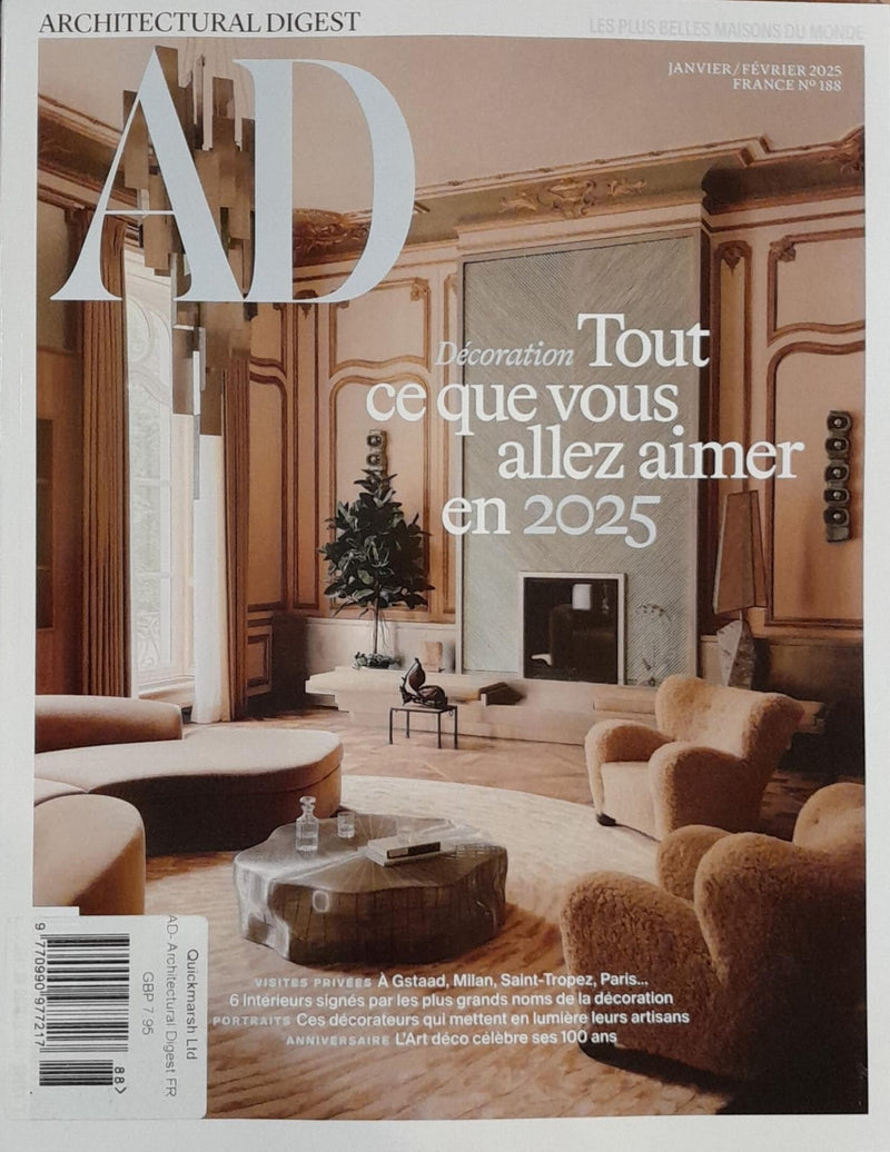 Architectural Digest France Magazine