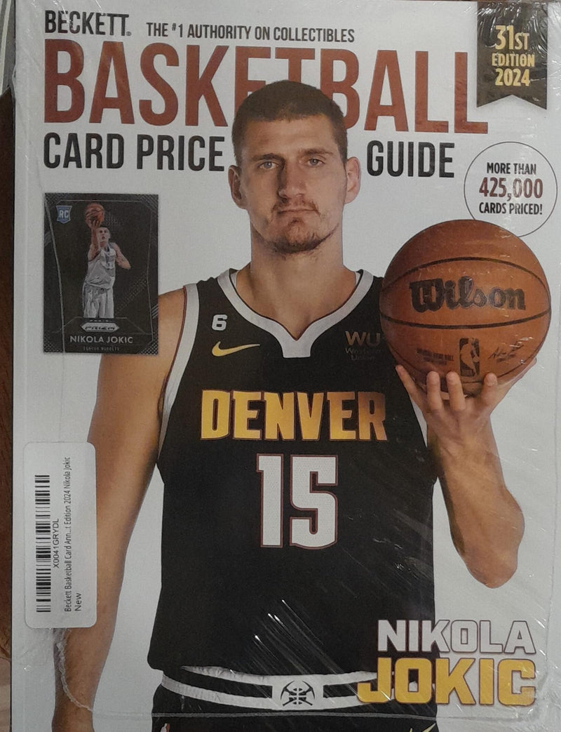 Beckett Basketball Card Price Guide Magazine