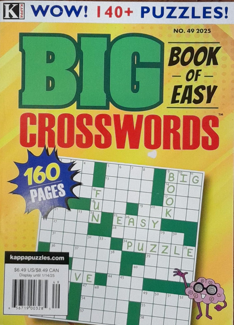 Big Book Of Easy Crosswords