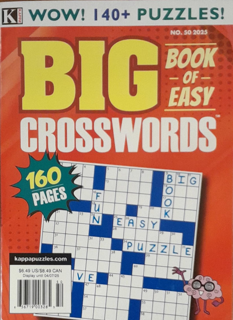 Big Book Of Easy Crosswords