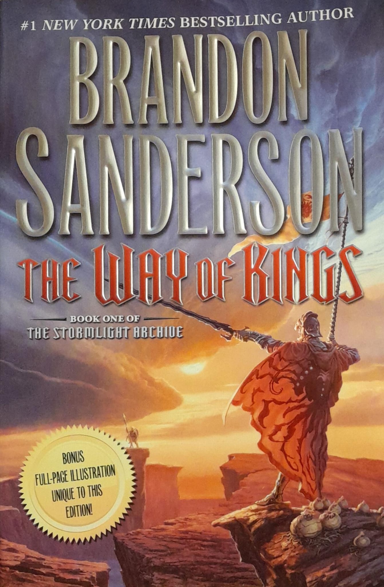 Brandon Sandwrson The Way of Kings Book Magazine