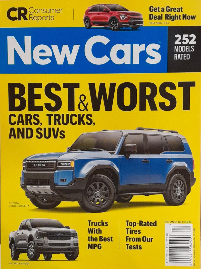 Consumer Reports New Cars Magazine