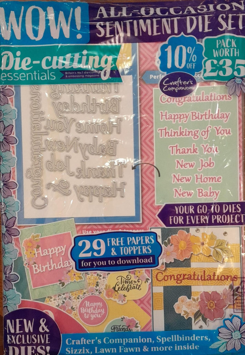 Die Cutting Essentials Magazine