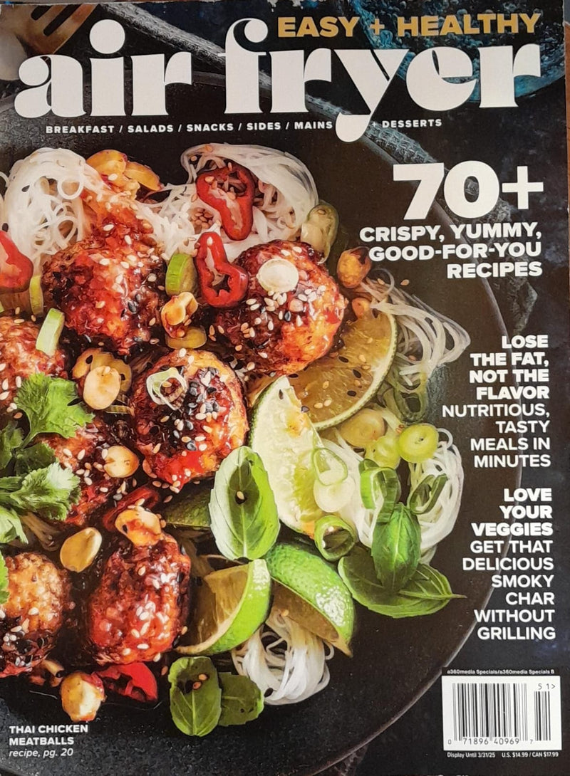 Easy + Healthy Air Fryer Magazine