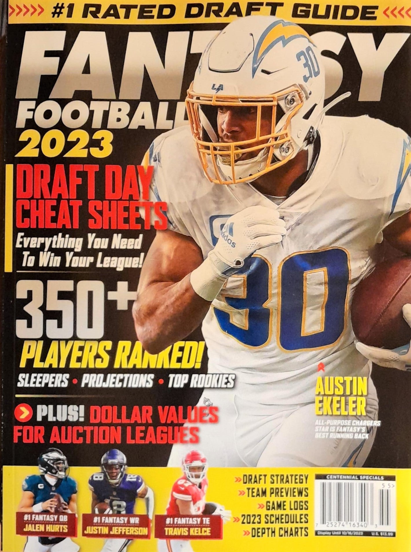 Rotoworld Fantasy Football Magazine Issue 33 Sleepers Busts & Outliers