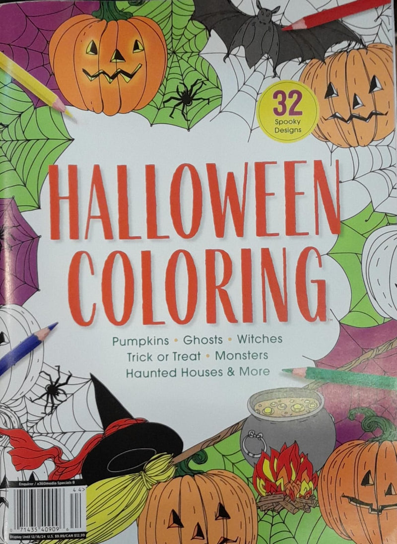 Halloween Coloring Magazine