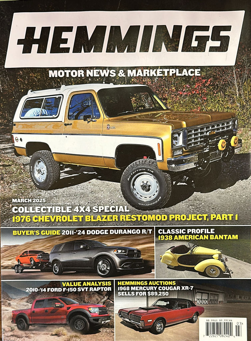 Hemmings Motor News Magazine