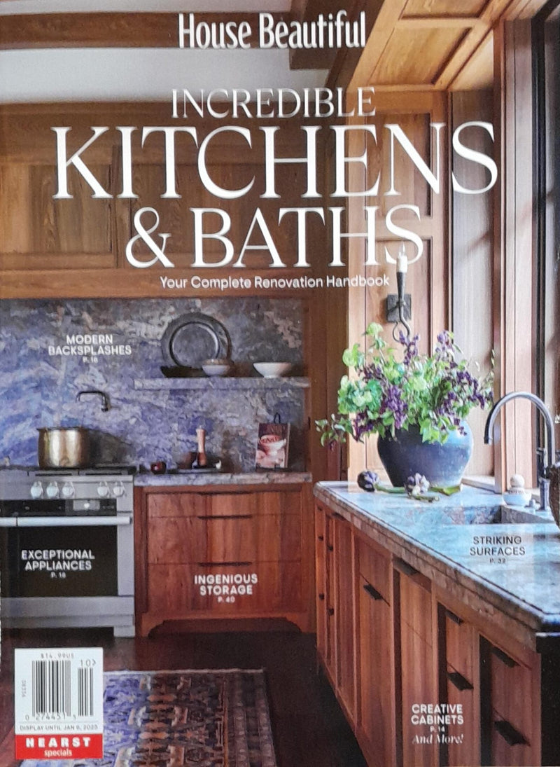 House Beautiful: Incredible Kitchens Magazine