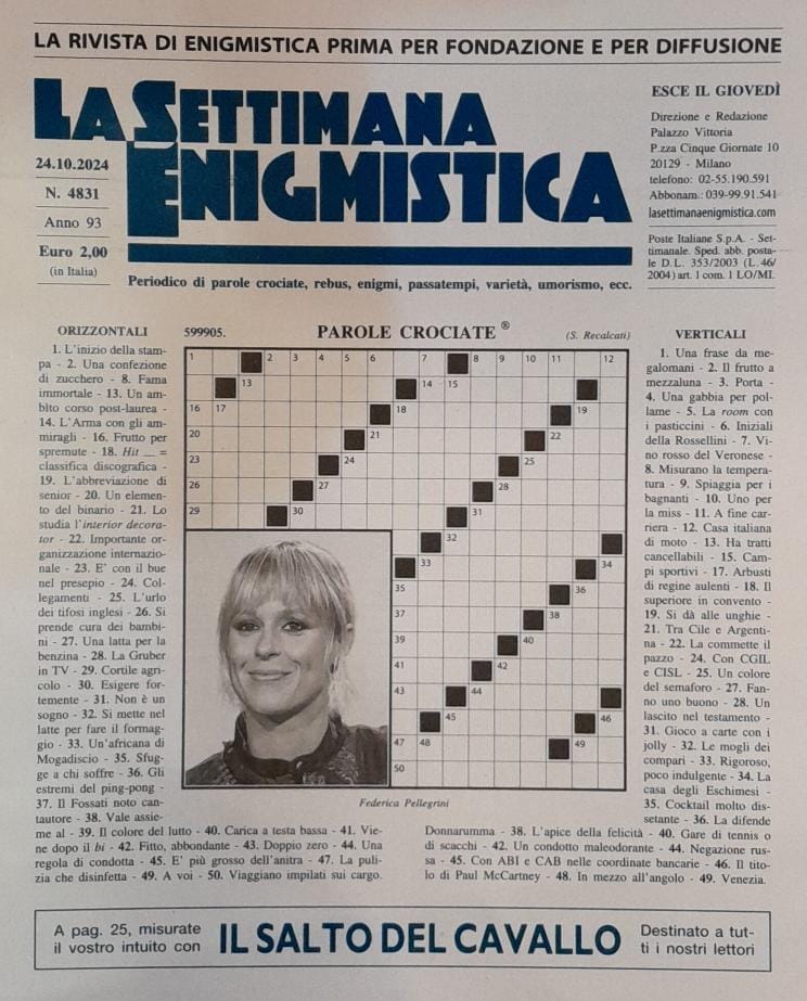 La Settimana Enigmistica Magazine