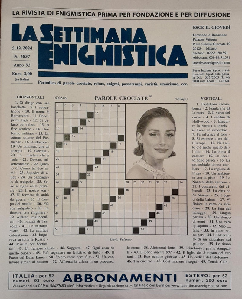 La Settimana Enigmistica Magazine