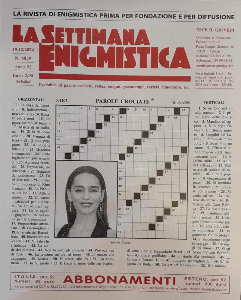 La Settimana Enigmistica Magazine