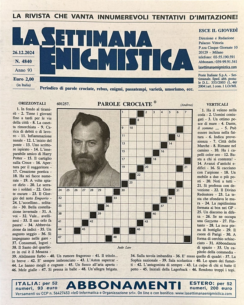 La Settimana Enigmistica Magazine