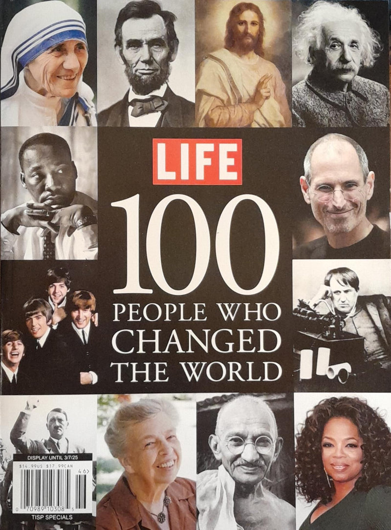 Life 100 People Who Changed the World Magazine