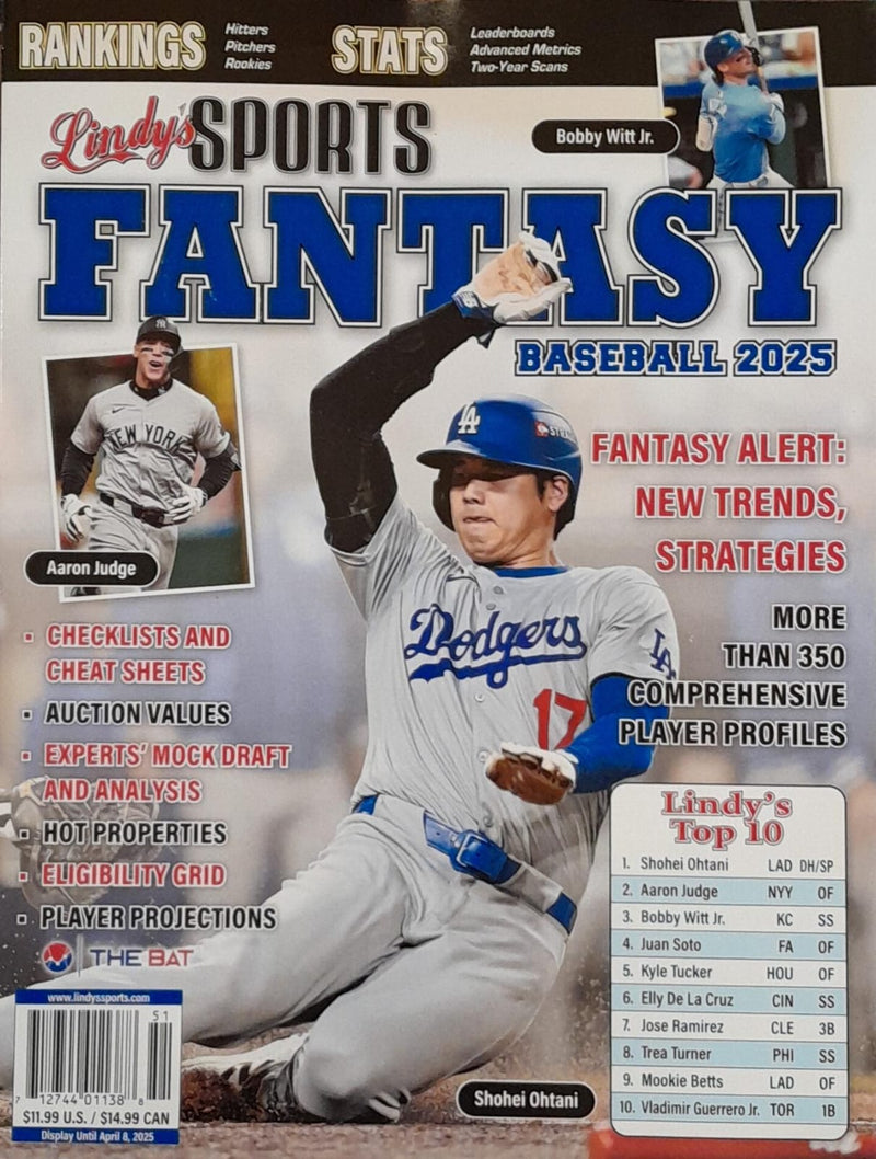 Lindy's Fantasy Baseball Magazine