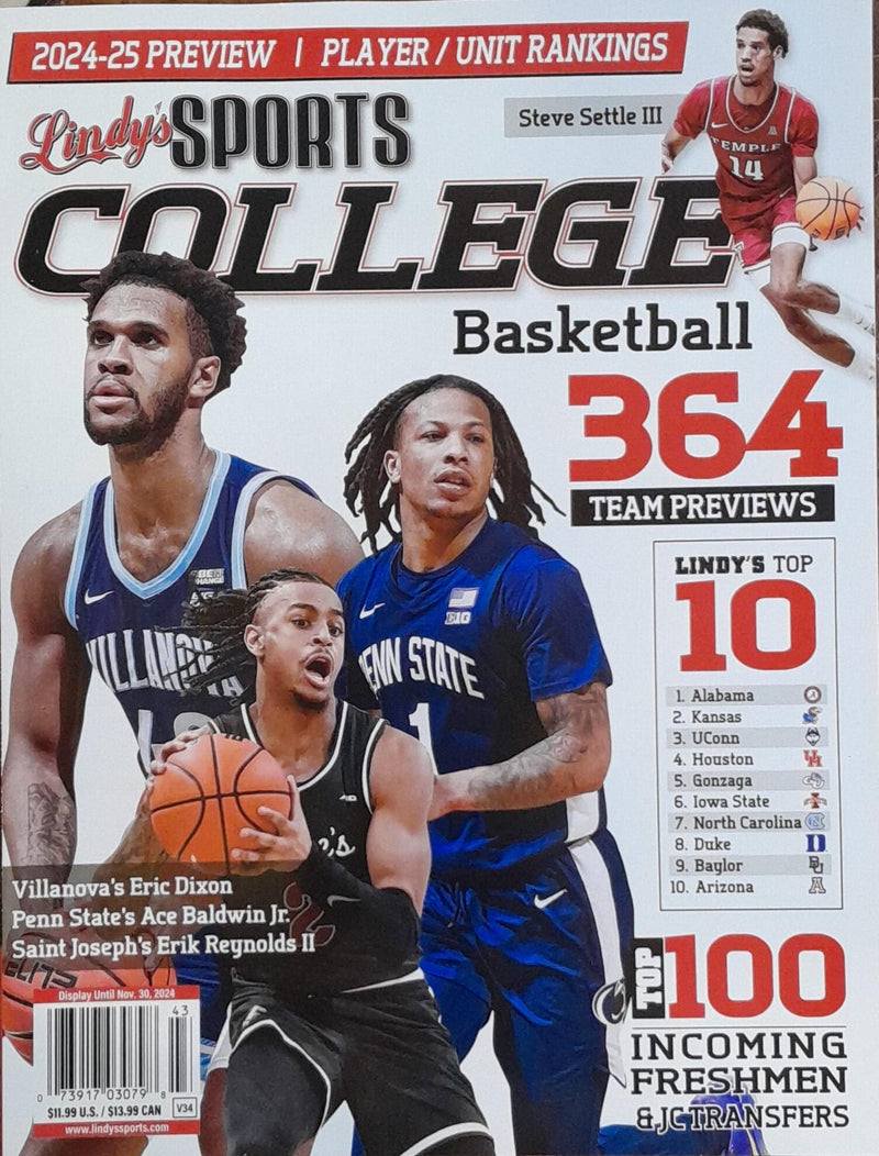 Lindy's sports college basketball Magazine