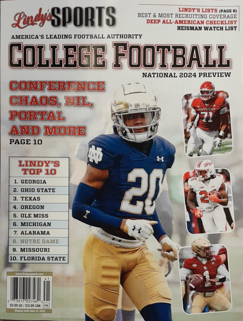 Lindy's Sports College Football Magazine