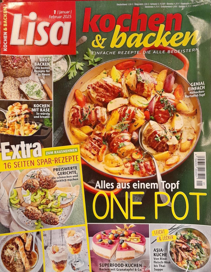 Lisa Kochen & Backen Magazine (Germany)